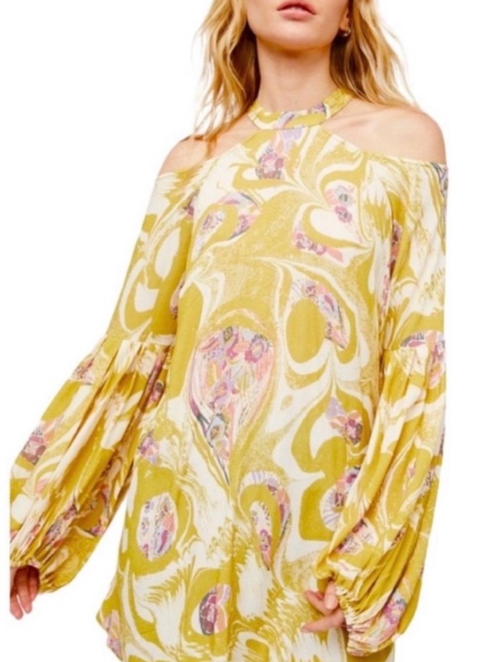 Free People Drift Away Boho Tunic Dress in size XS - Picture 2 of 16